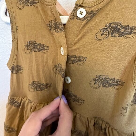 Kate Quinn walnut Vintage Motorcycle bloomers dress 2T - Picture 6 of 6